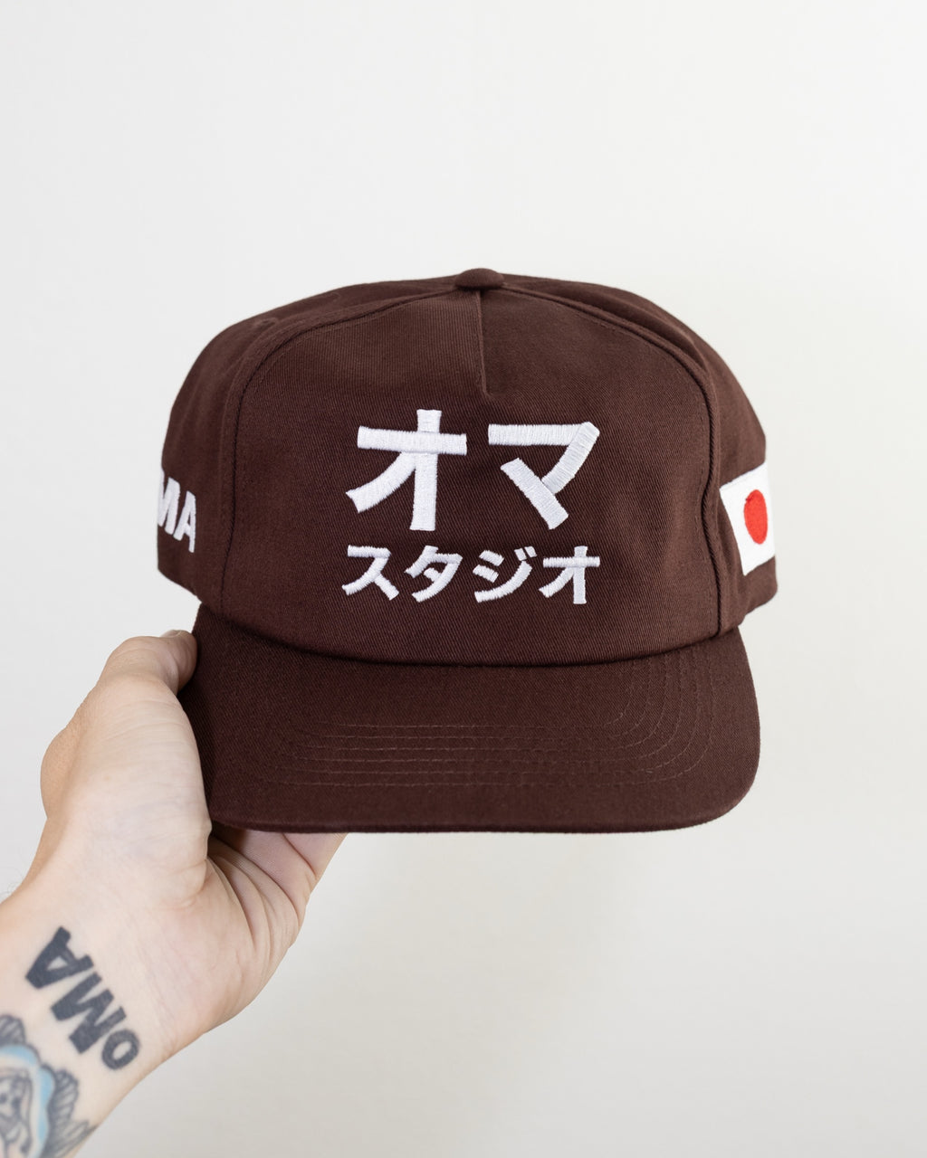 oMA STUDIOS JAPAN HAT (BRoWN)