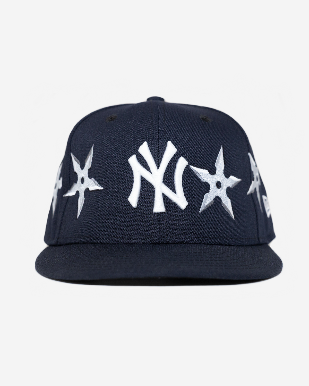 NEW YoRK NINJA STAR FITTED HAT (NAVY)