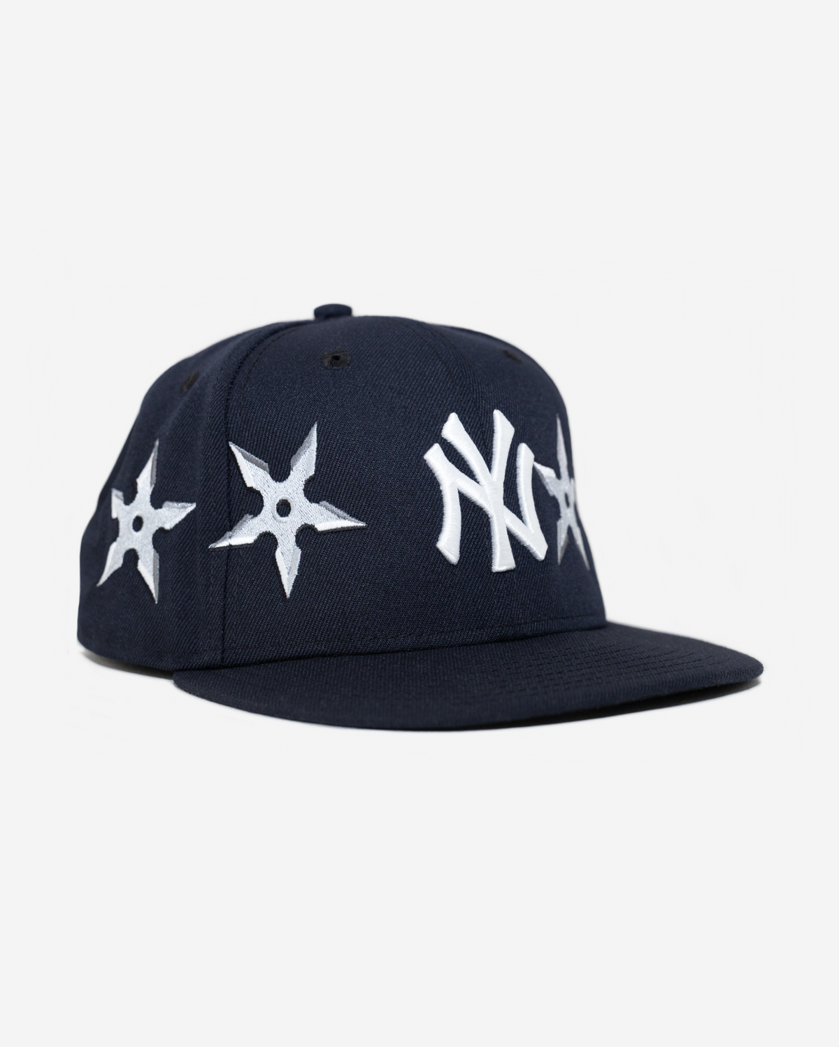 NEW YoRK NINJA STAR FITTED HAT (NAVY)