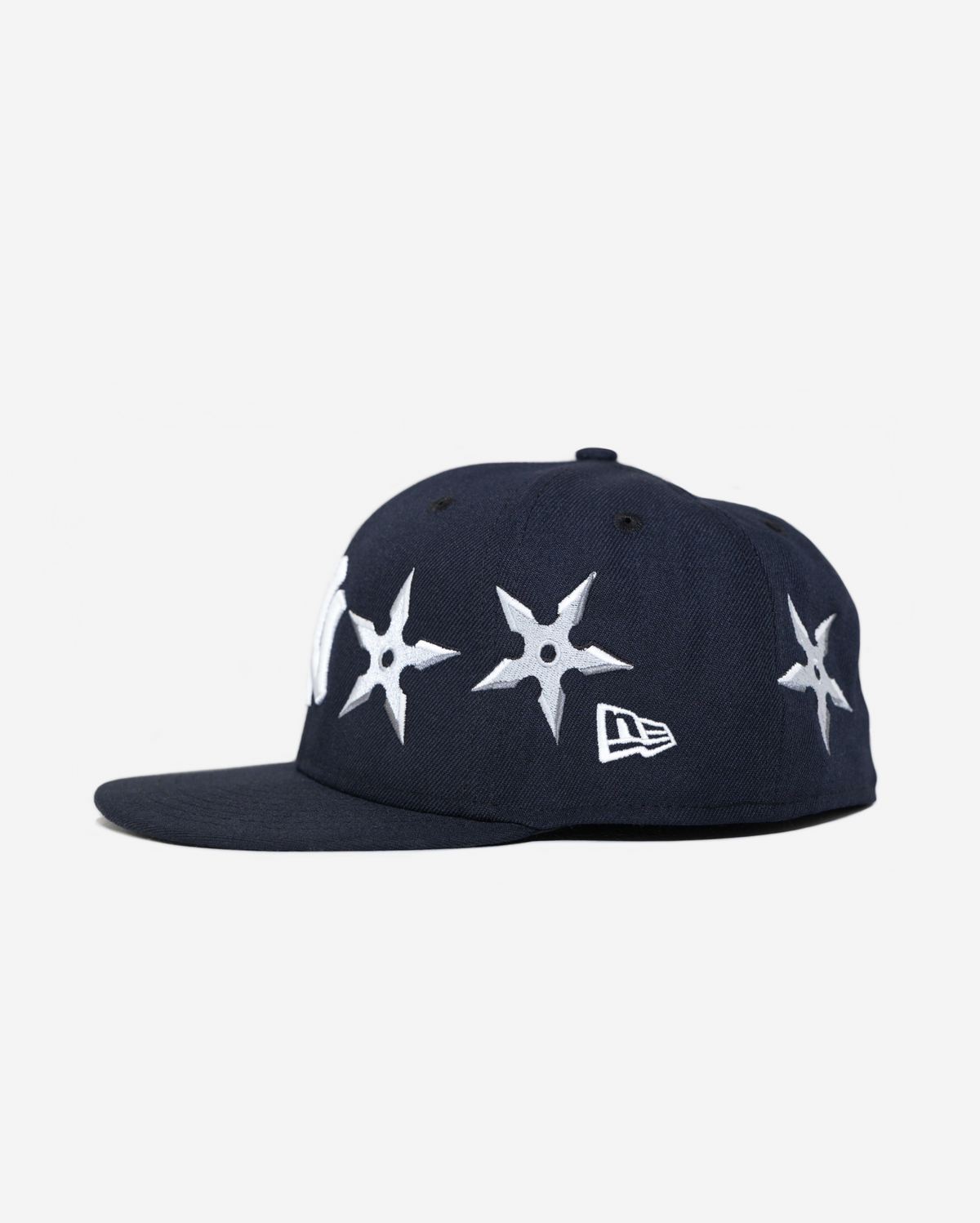NEW YoRK NINJA STAR FITTED HAT (NAVY)