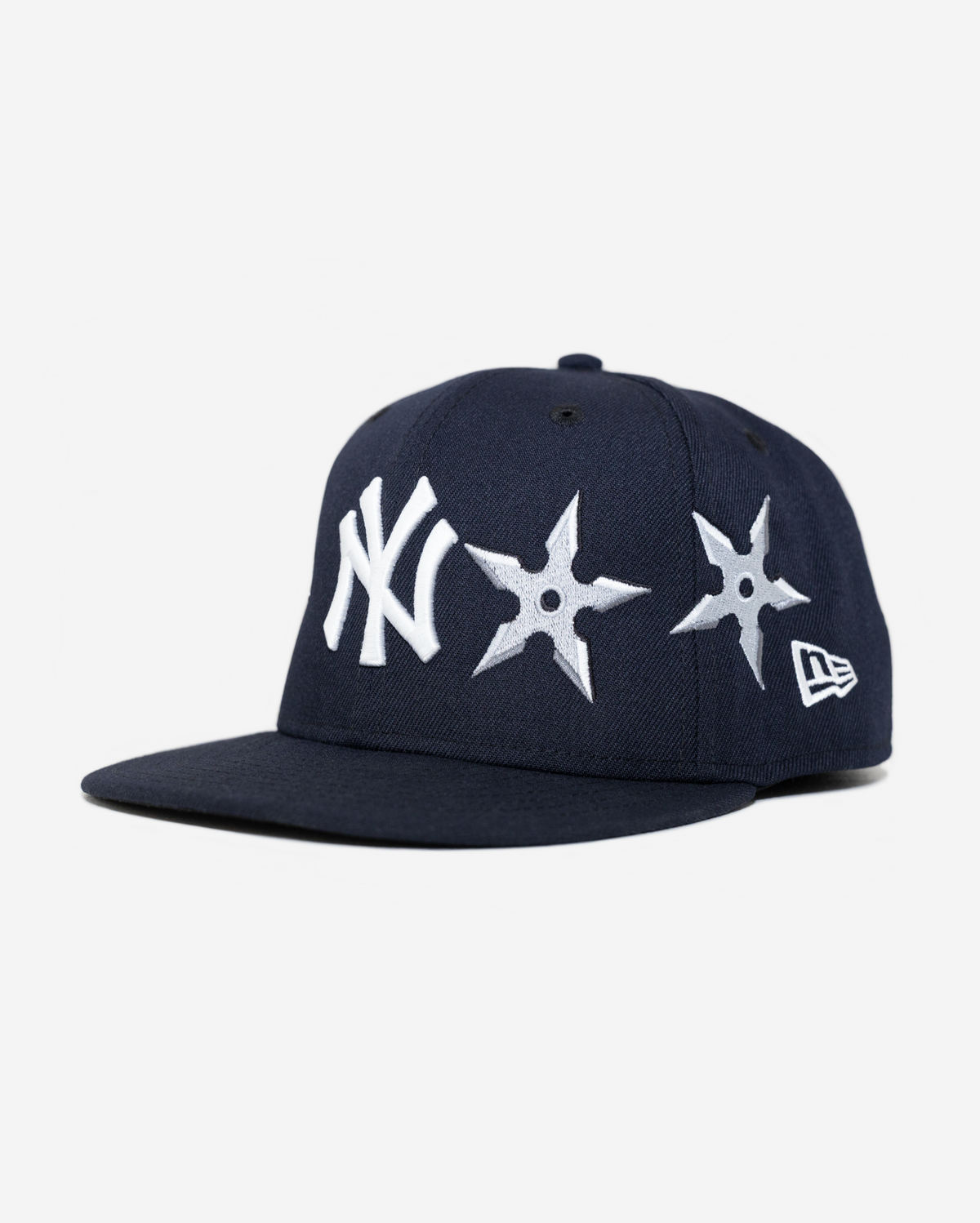 NEW YoRK NINJA STAR FITTED HAT (NAVY)