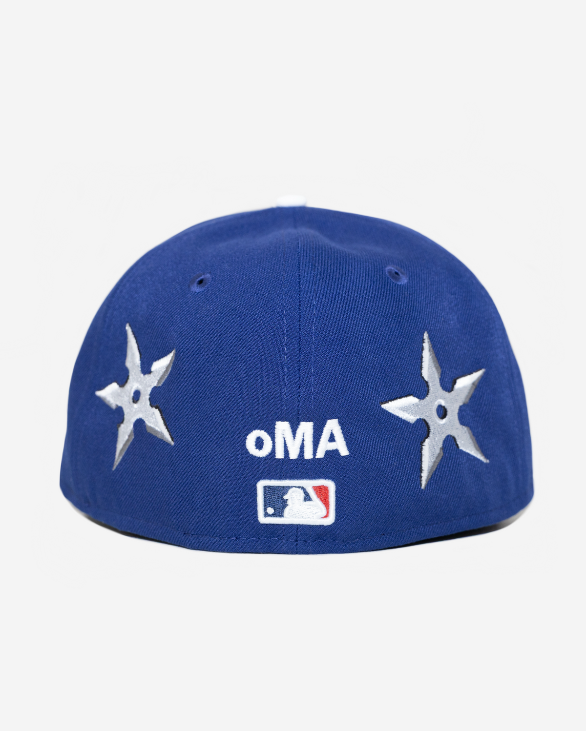 LoS ANGELES NINJA STAR FITTED HAT (BLUE)