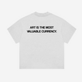 VALUABLE ART TEE (WHITE)