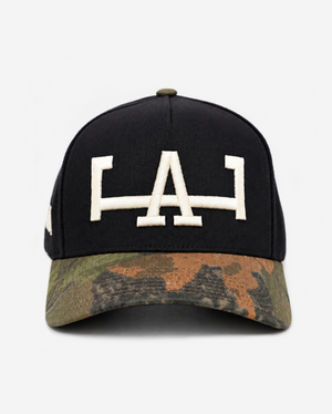 LoS ANGELES HAT (BLACK CAMo)