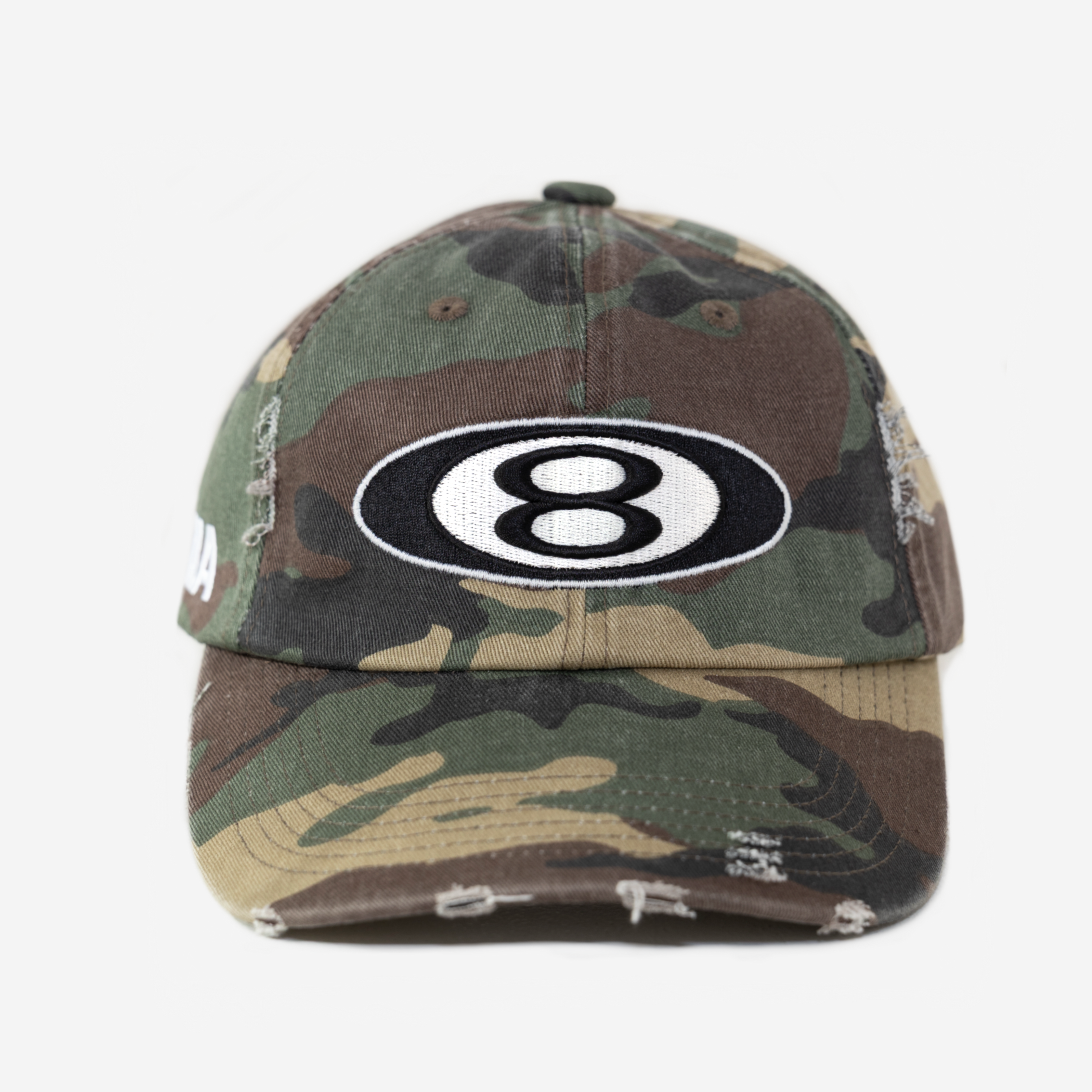 8 BALL HAT (ARMY CAMo)