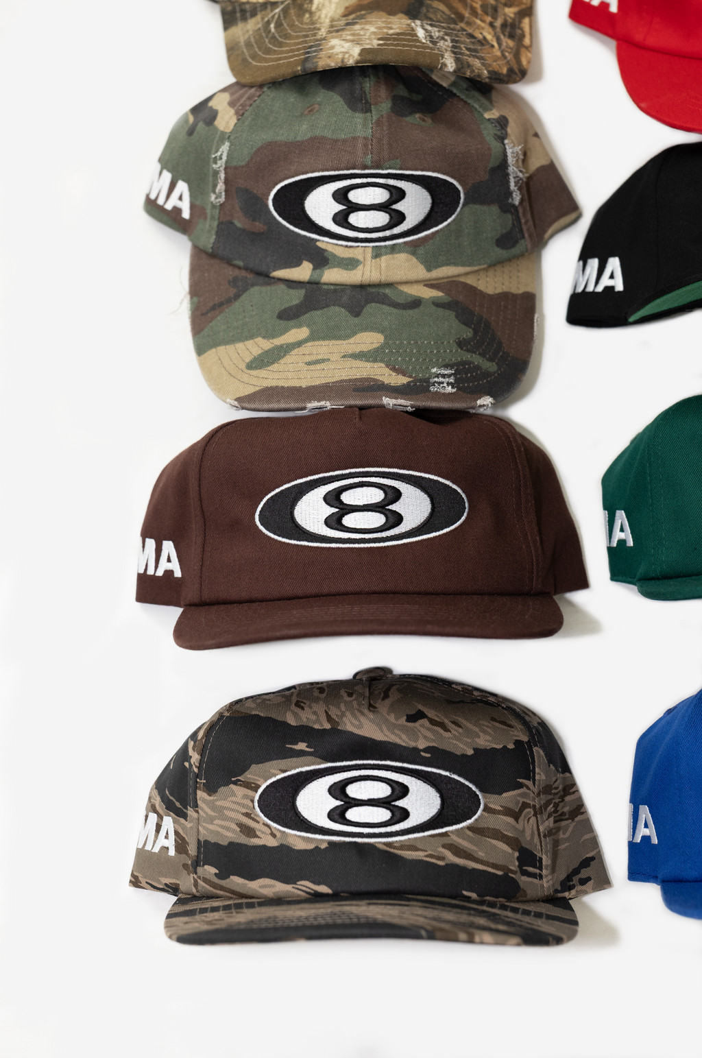 8 BALL HAT (ARMY CAMo)
