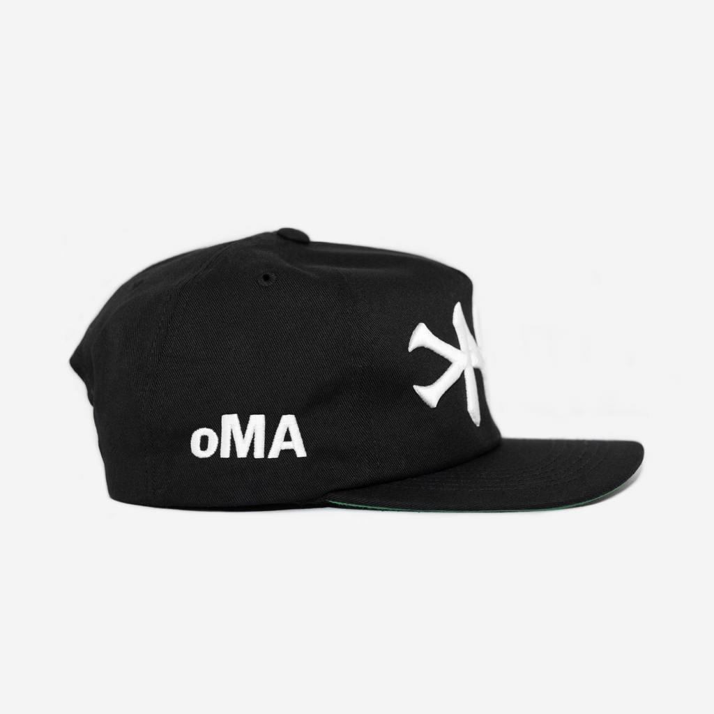 NEW YoRK HAT (GREEN BRIM)
