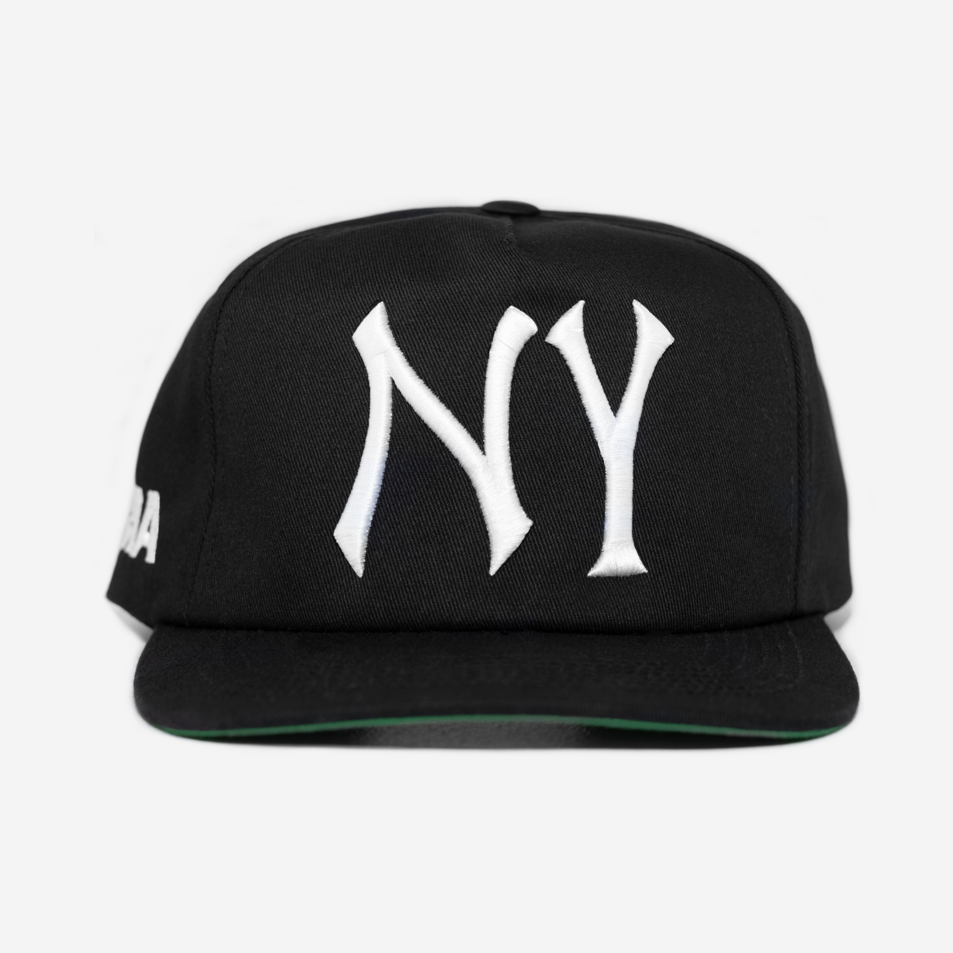 NY, NEW YoRK HAT (GREEN BRIM)