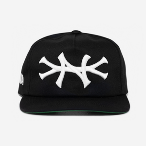 NEW YoRK HAT (GREEN BRIM)
