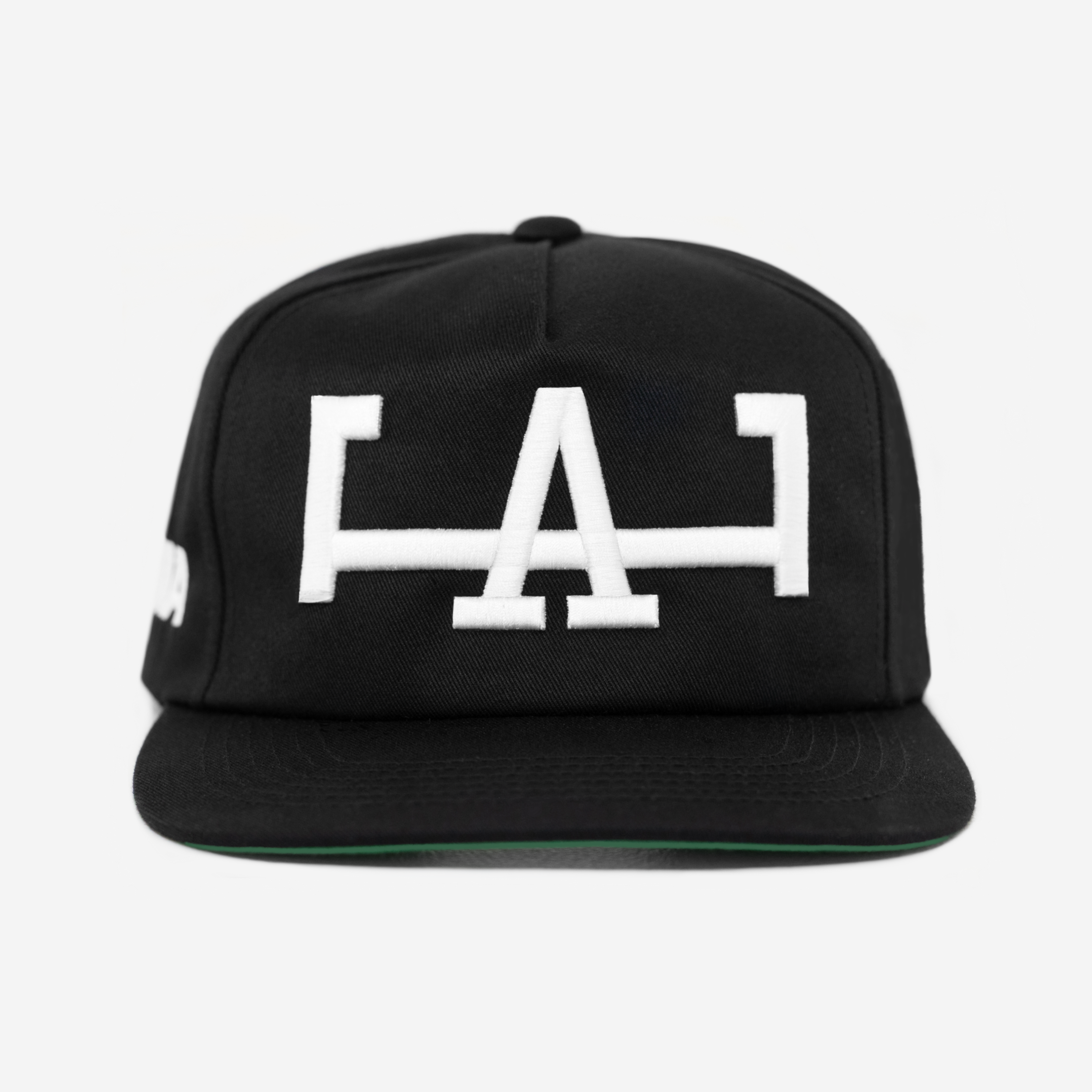 LoS ANGELES HAT (GREEN BRIM)
