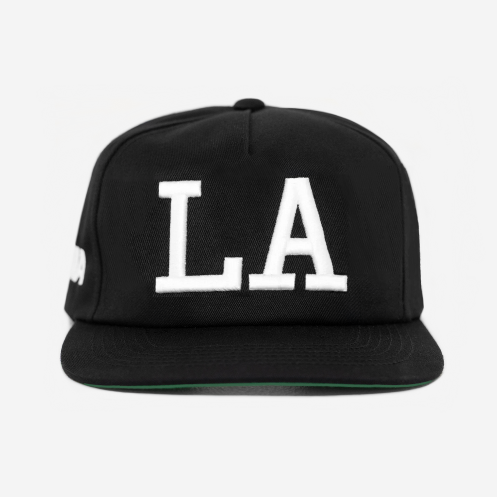 LA, LoS ANGELES HAT (GREEN BRIM)