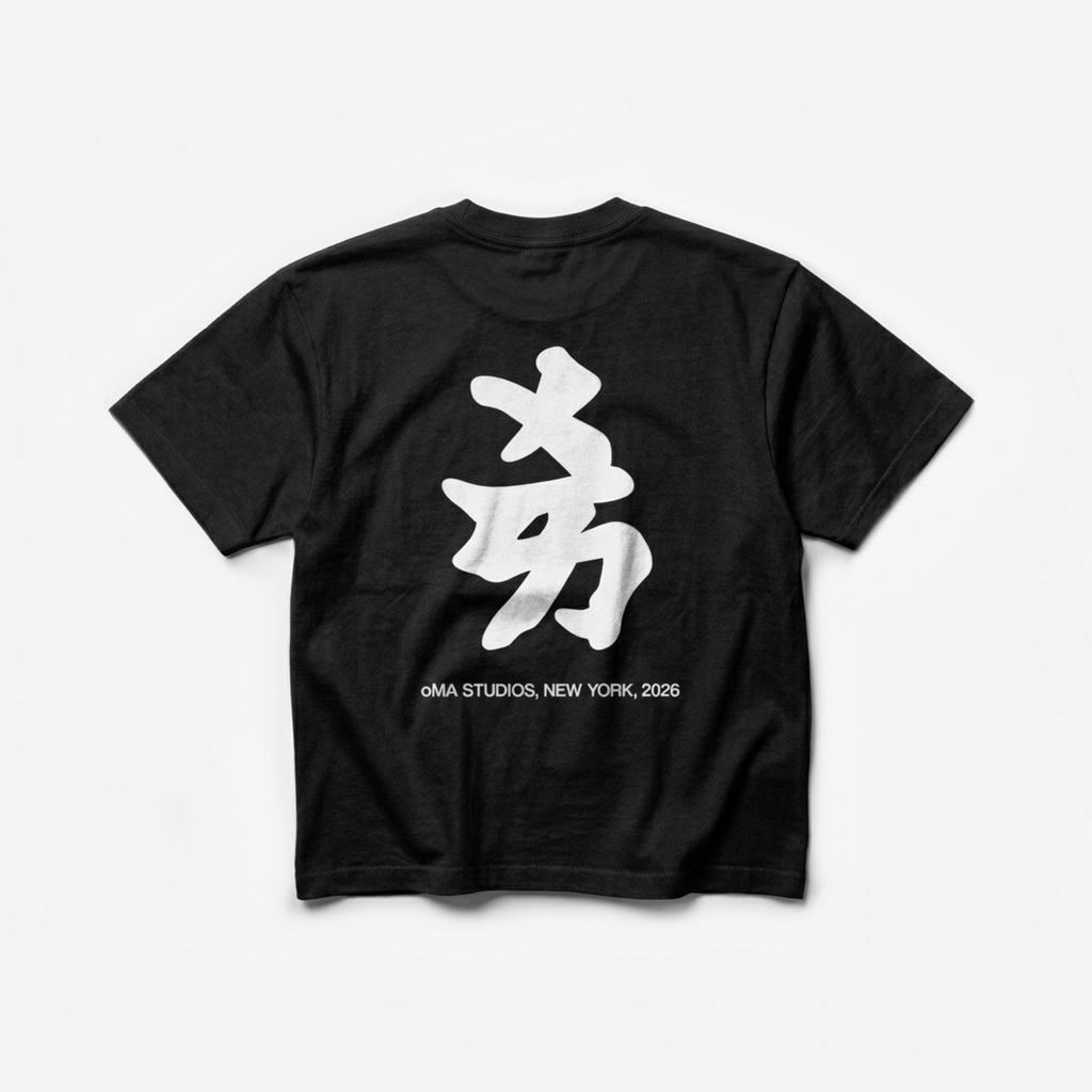 NY KANJI SHIRT (BLACK)