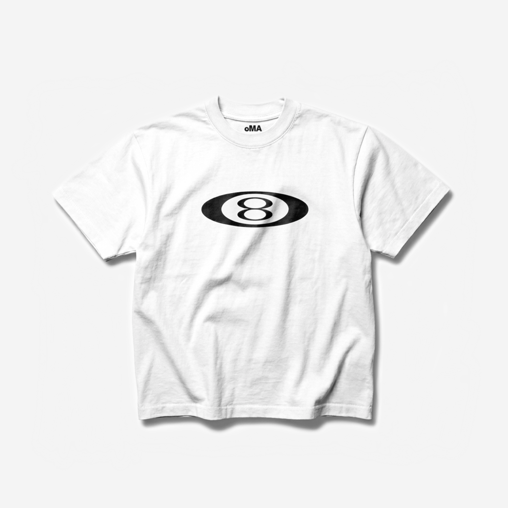 8 BALL SHIRT (WHITE)