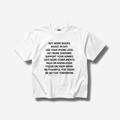 DAILY RULES SHIRT (WHITE)