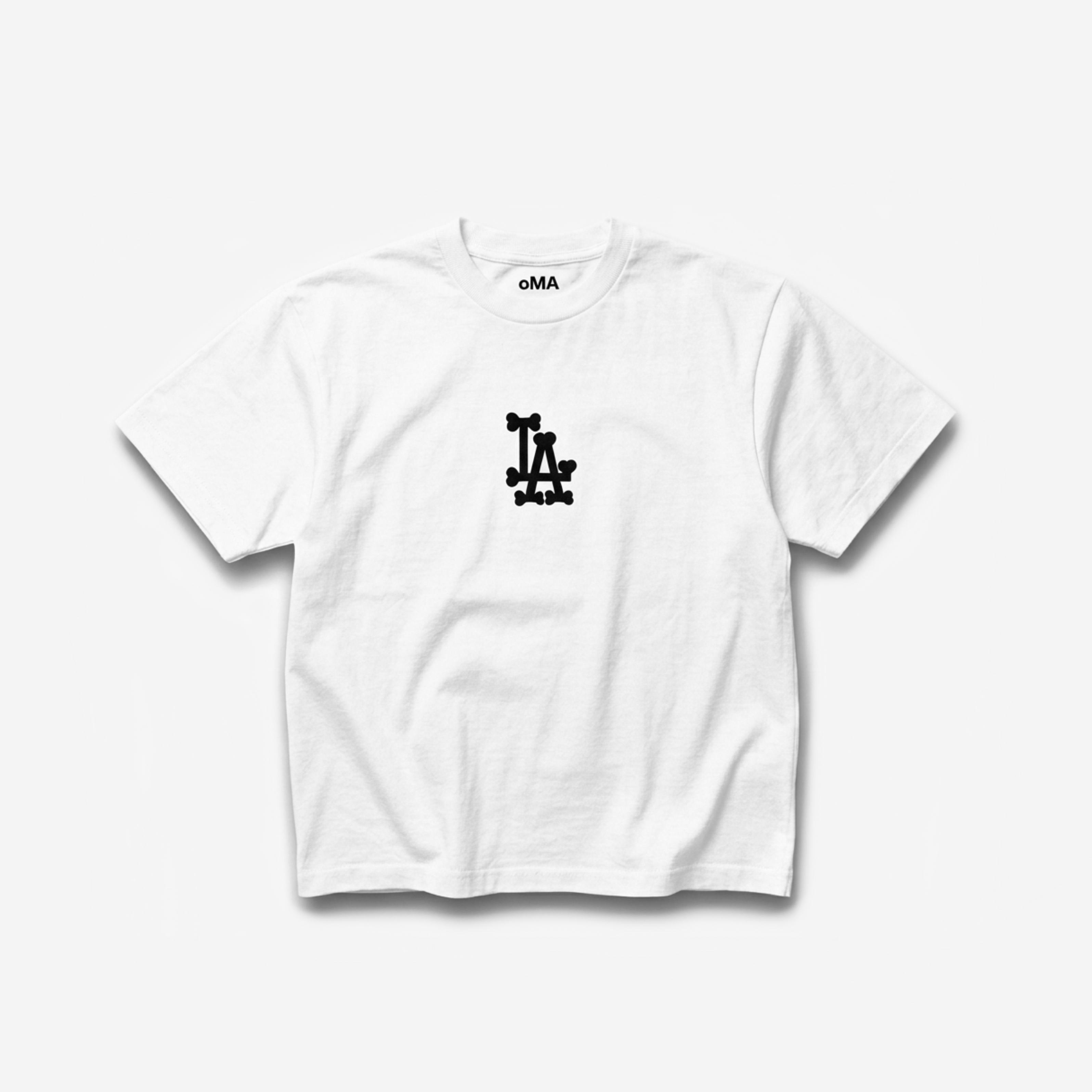 LoS ANGELES BoNES SHIRT (WHITE)