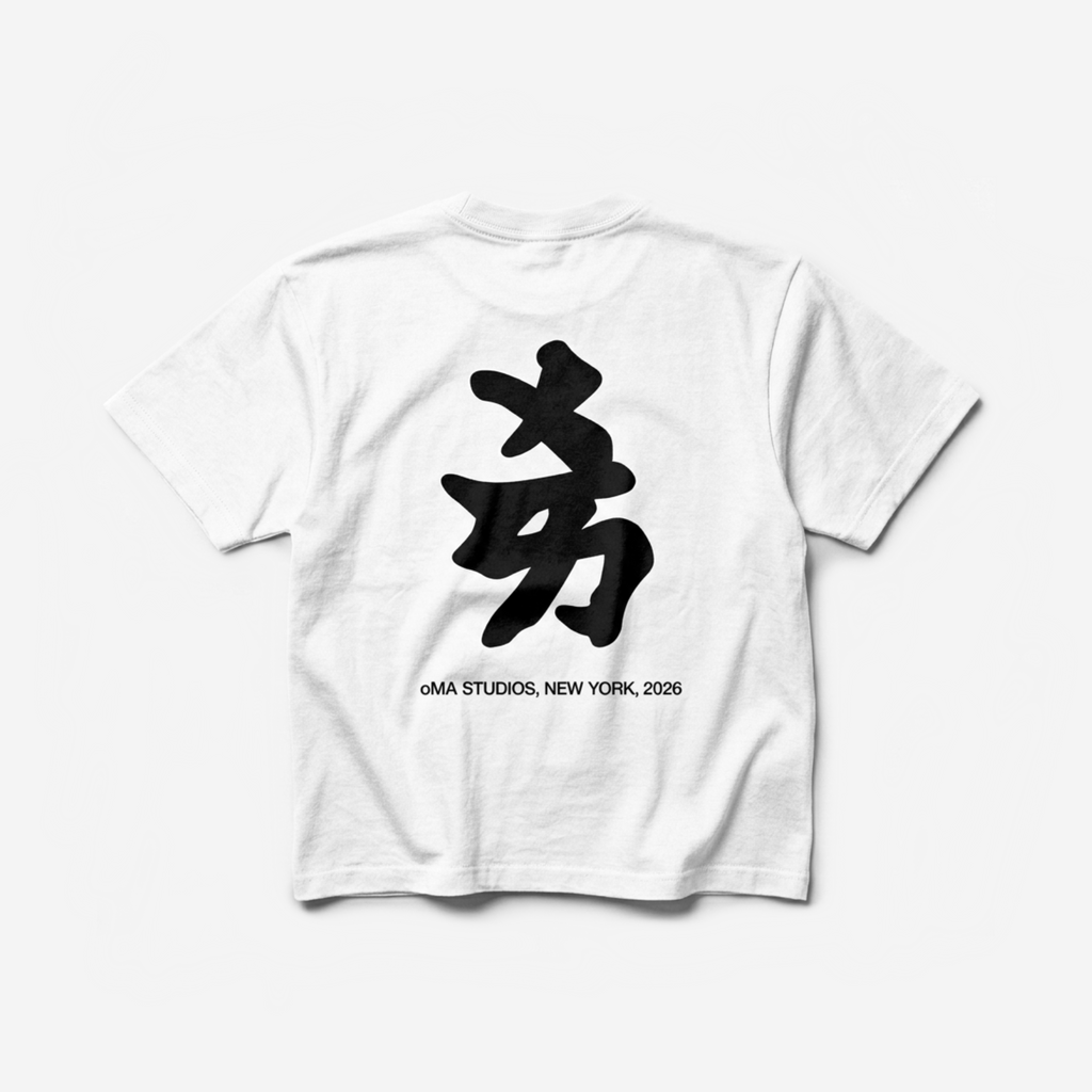 NY KANJI SHIRT (WHITE)