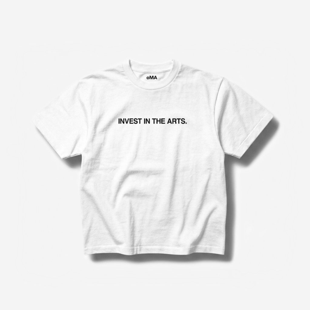 INVEST IN THE ARTS SHIRT (WHITE)