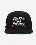FLY SHIT AND PRIVACY HAT (GREEN BRIM)