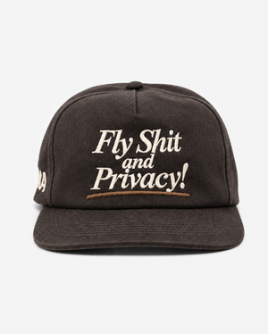 FLY SHIT AND PRIVACY HAT (VINTAGE BRoWN)