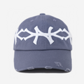 NEW YoRK CROWN DISTRESSED HAT (VINTAGE BLUE)