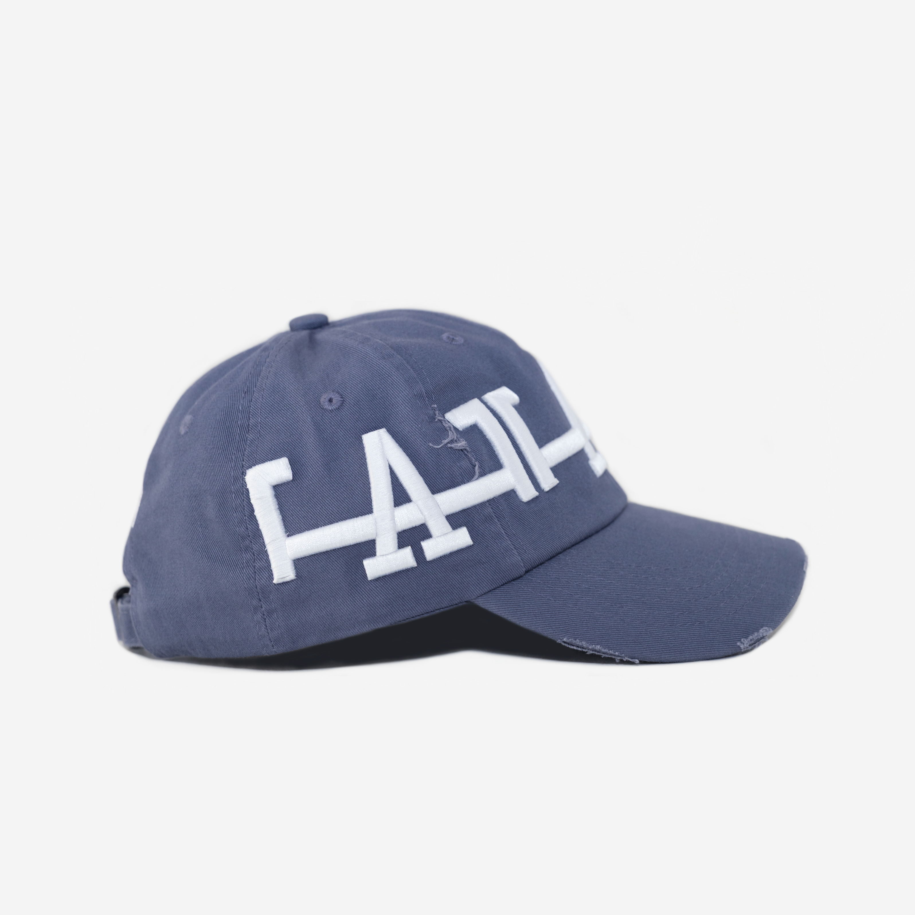 LoS ANGELES CROWN DISTRESSED HAT (VINTAGE BLUE)