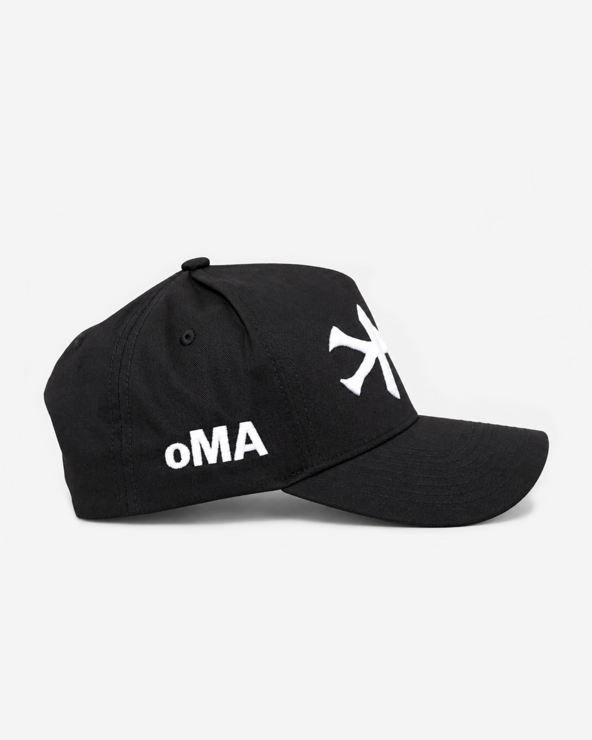 NEW YoRK HAT GREY BRIM (BLACK)