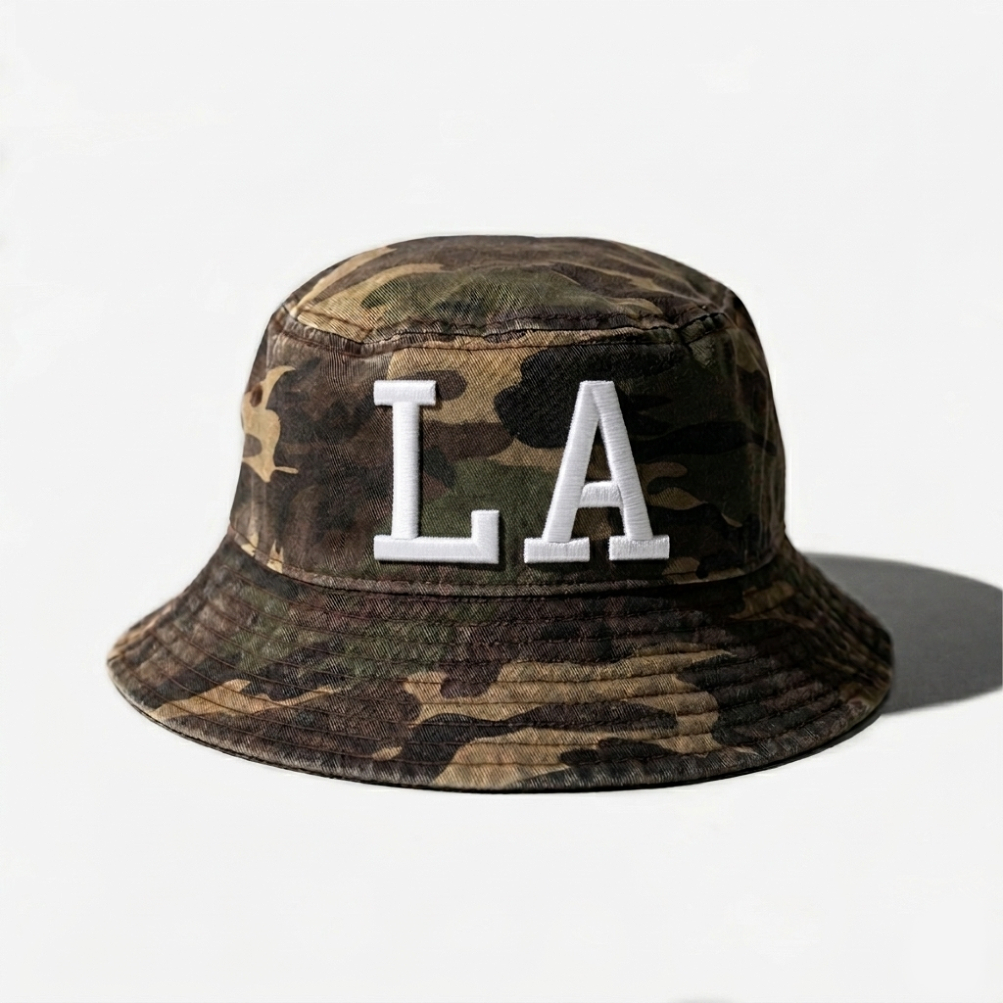 LA BUCKET HAT (VINTAGE ARMY CAMo)