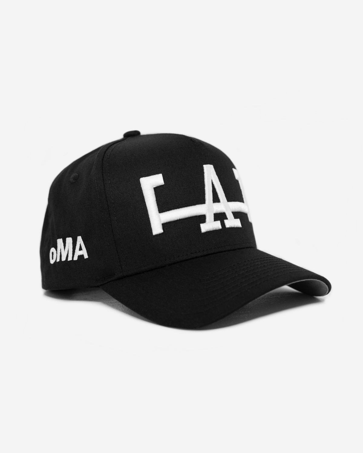 LoS ANGELES HAT GREY BRIM (BLACK)