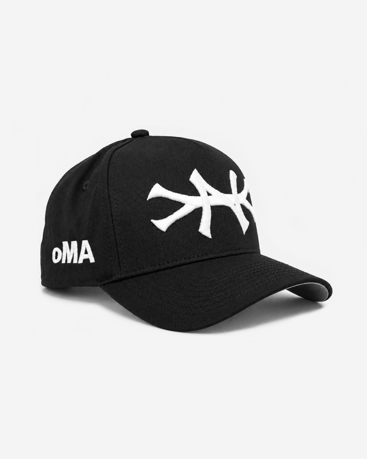 NEW YoRK HAT GREY BRIM (BLACK)