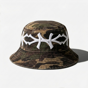 NEW YoRK CRoWN BUCKET HAT (VINTAGE ARMY CAMo)