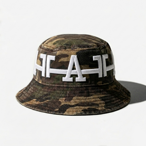 LoS ANGELES CRoWN BUCKET HAT (VINTAGE ARMY CAMo)