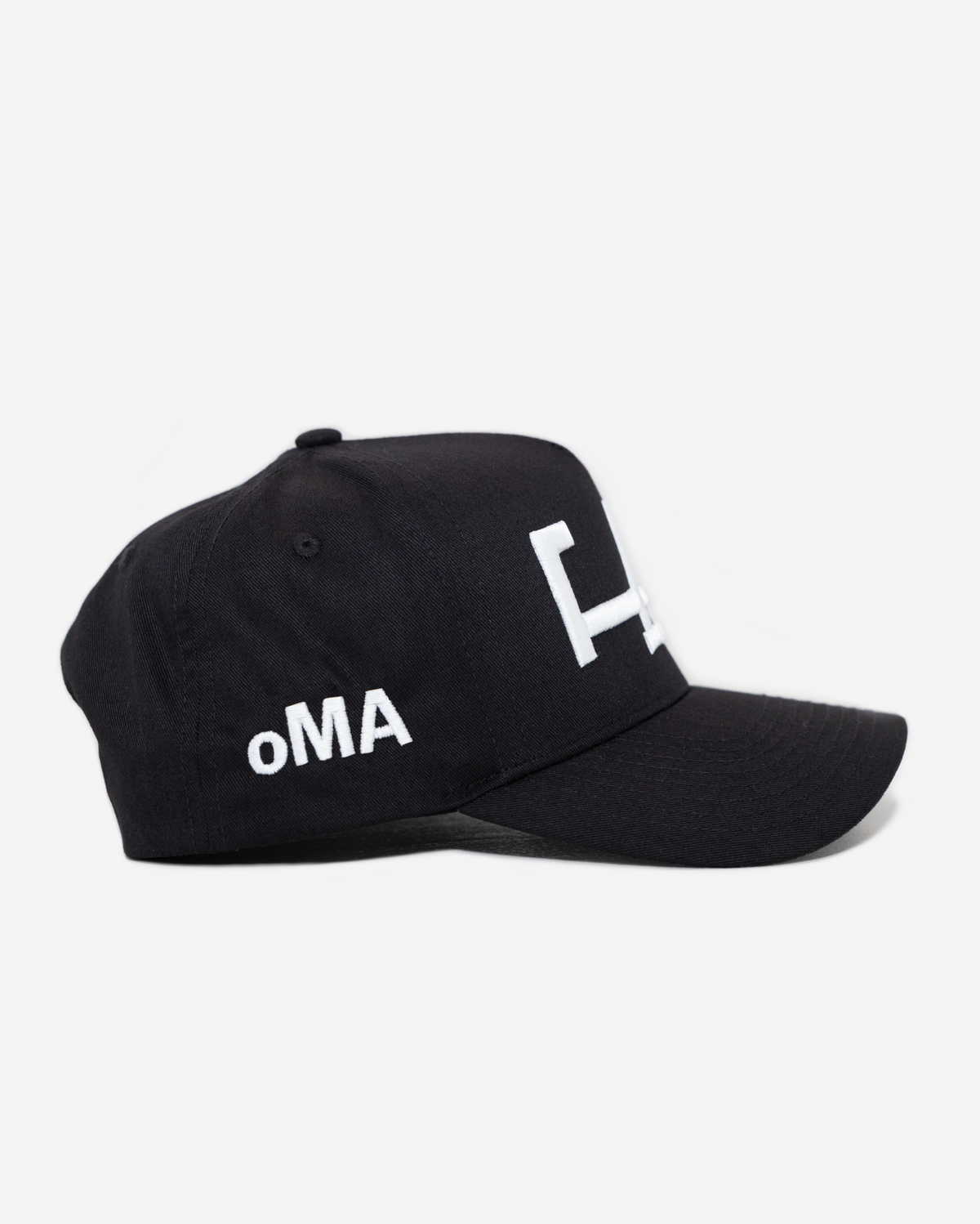 LoS ANGELES HAT GREY BRIM (BLACK)
