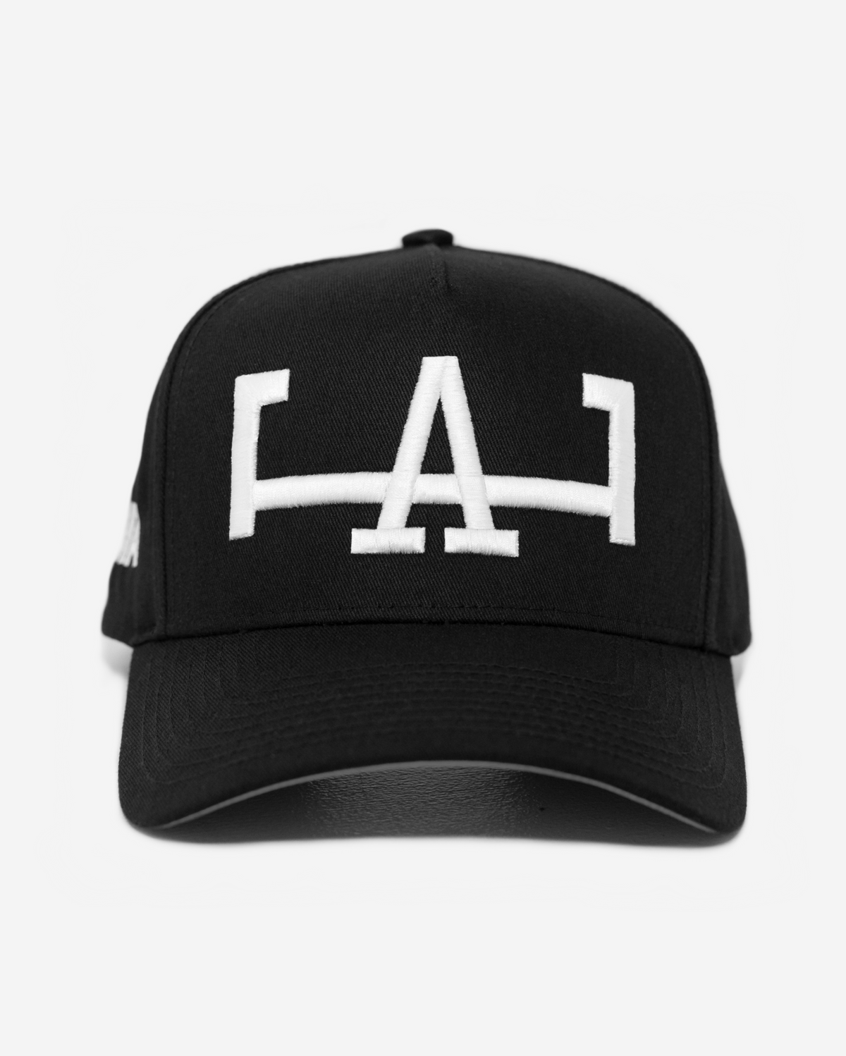 LoS ANGELES HAT GREY BRIM (BLACK)