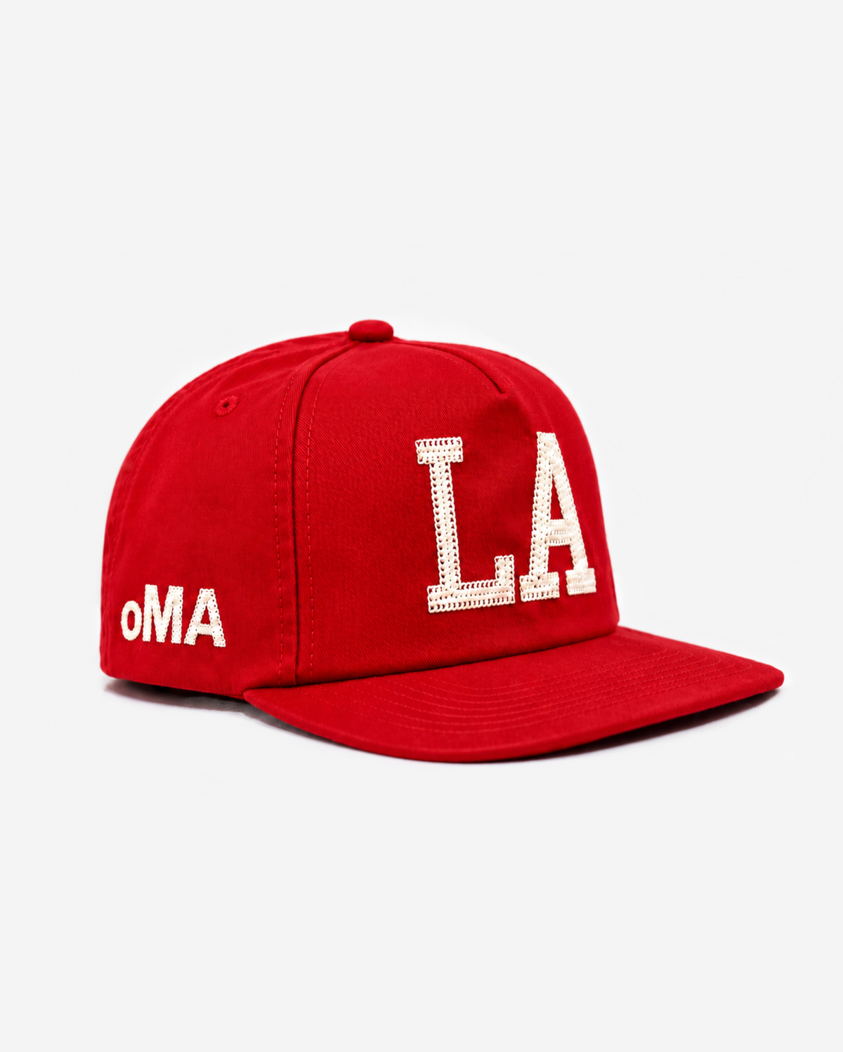 LA CHAIN STITCH HAT (RED)