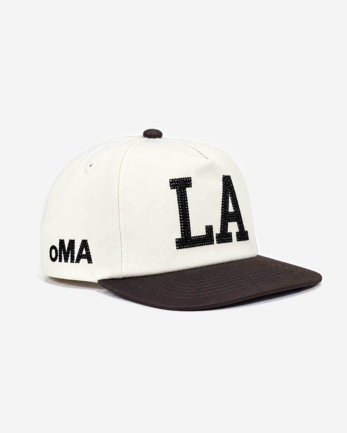 LA CHAIN STITCH HAT (IVoRY)