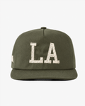 LA CHAIN STITCH HAT (ARMY)
