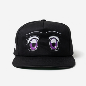 GooD ANIME EYES HAT (BLACK UNDER BRIM)