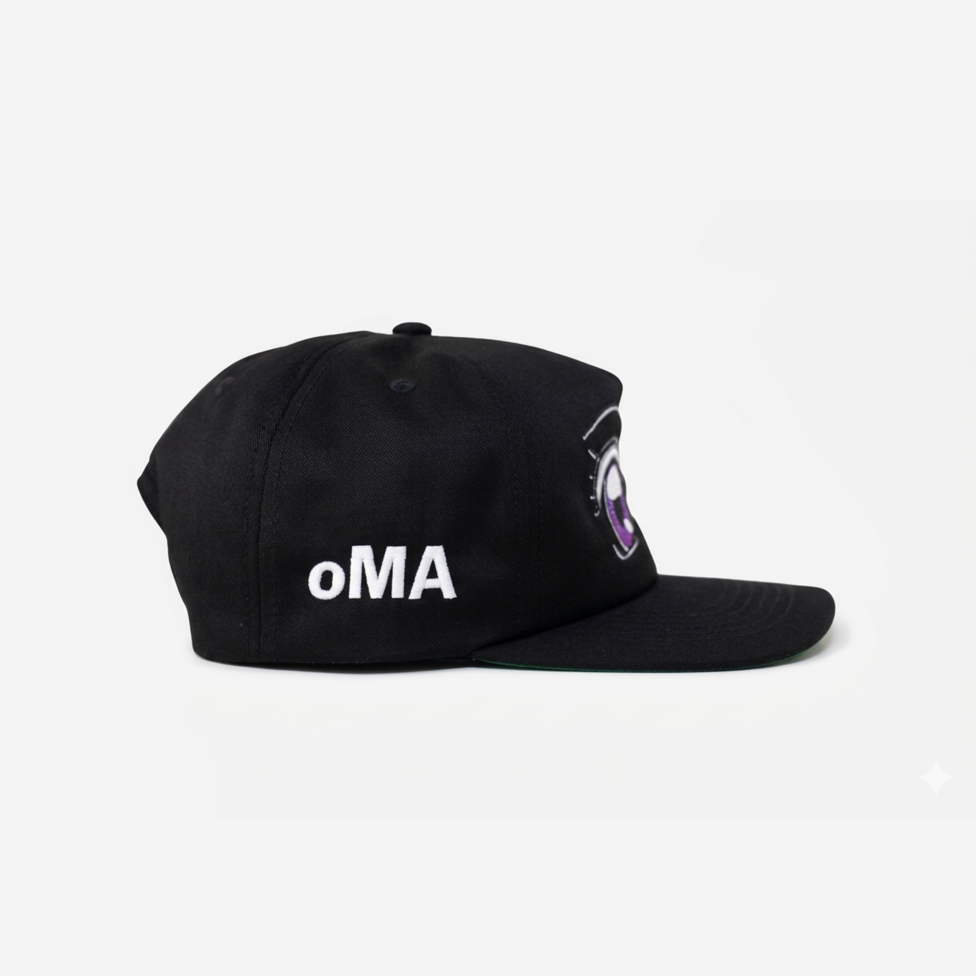 GooD ANIME EYES HAT (GREEN BRIM)