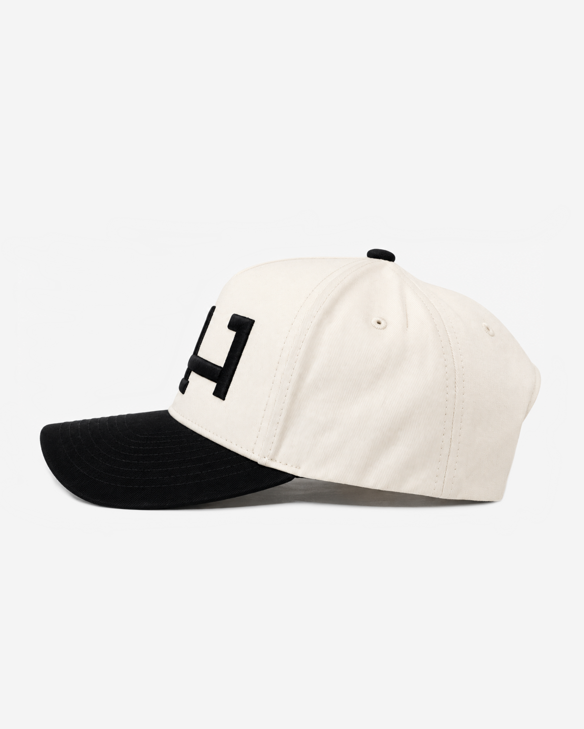 LoS ANGELES HAT CURVED BRIM (CREAM/BLACK)
