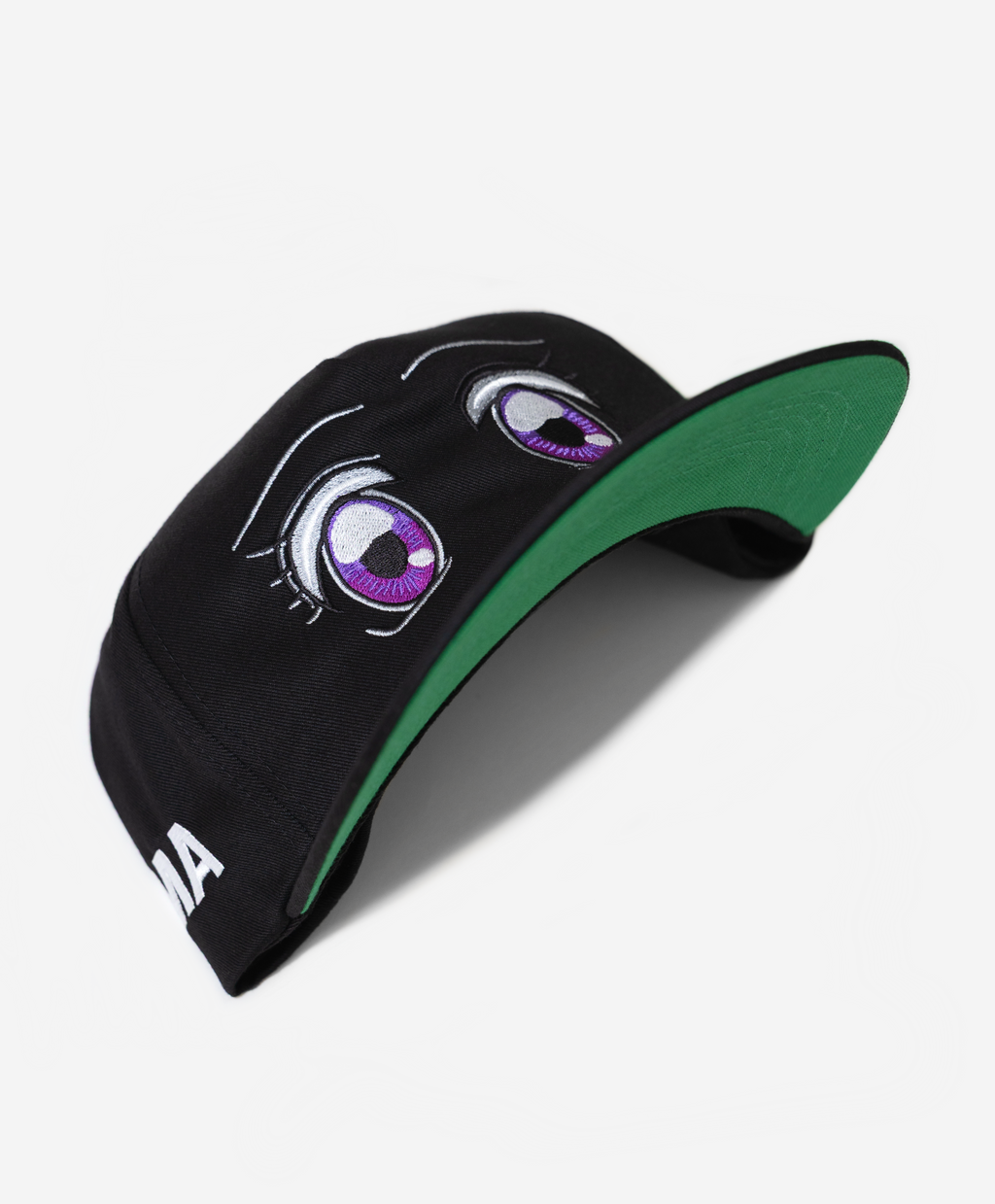 GooD ANIME EYES HAT (GREEN BRIM)