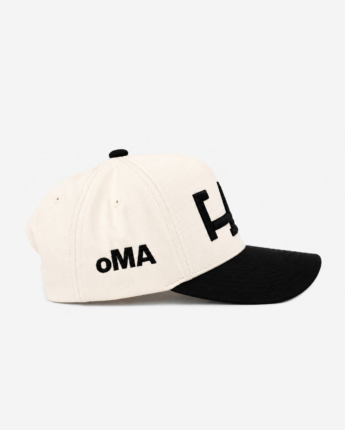 LoS ANGELES HAT CURVED BRIM (CREAM/BLACK)