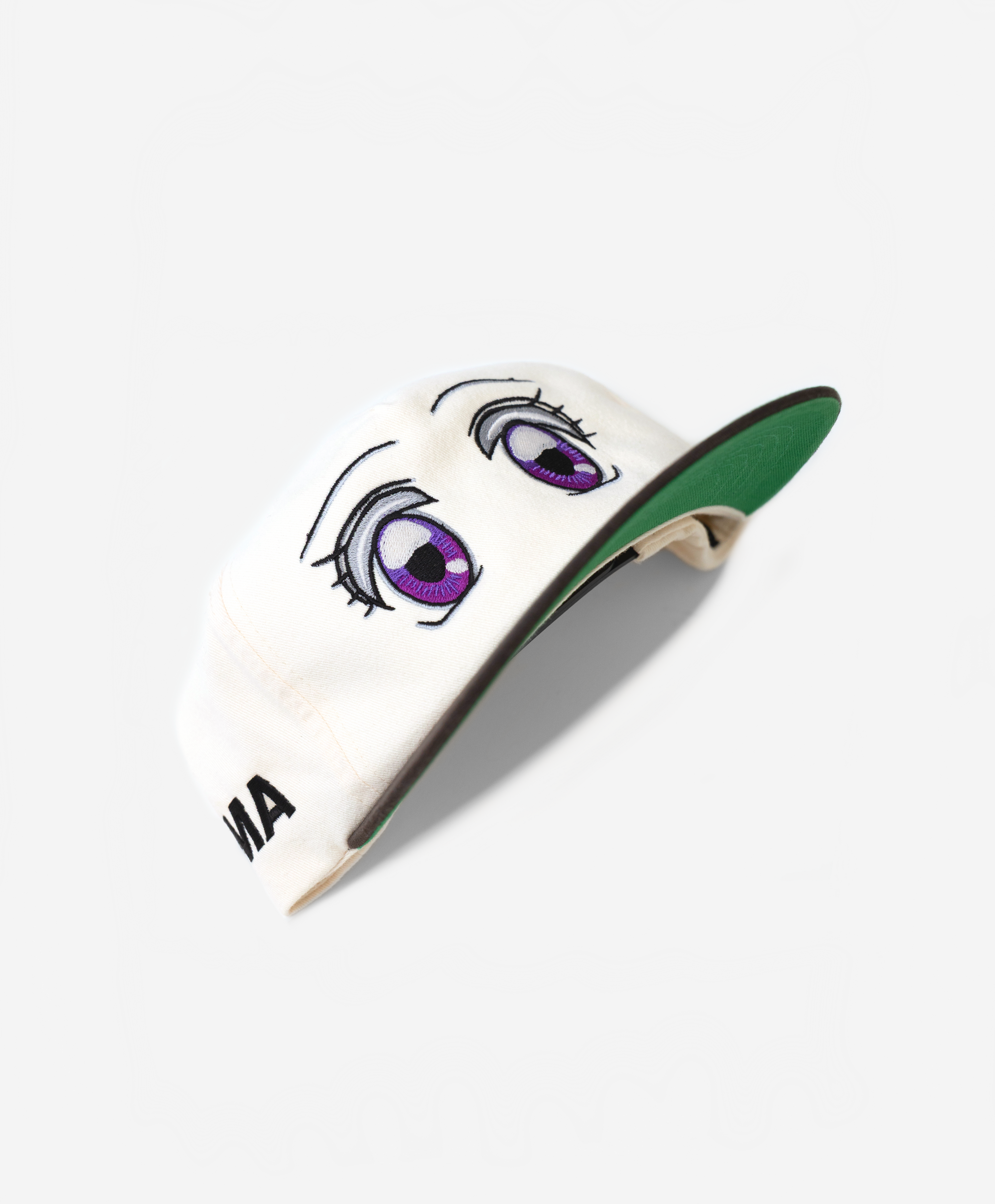 GooD ANIME EYES HAT (IVoRY)