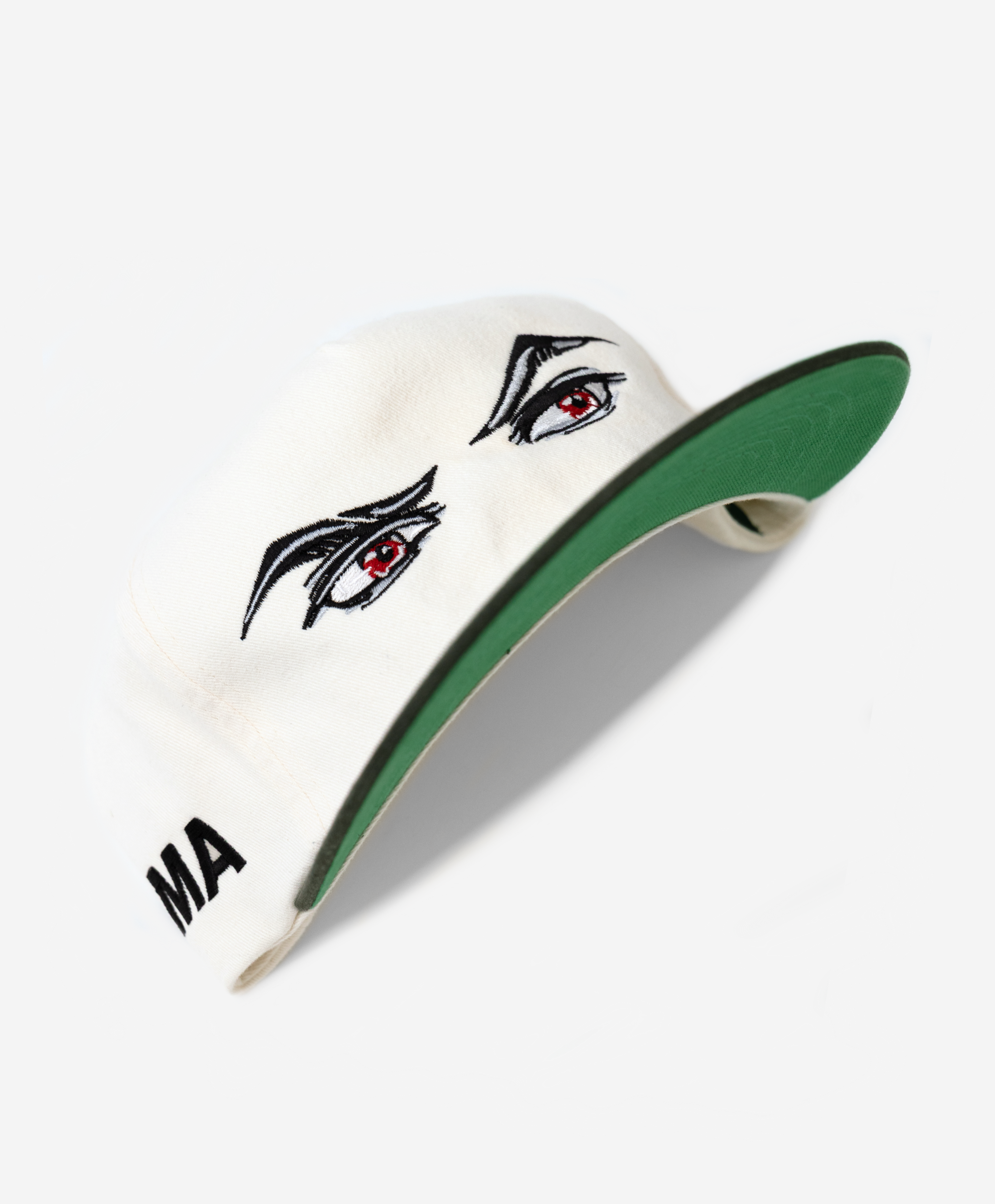 BAD ANIME EYES HAT (IVoRY)