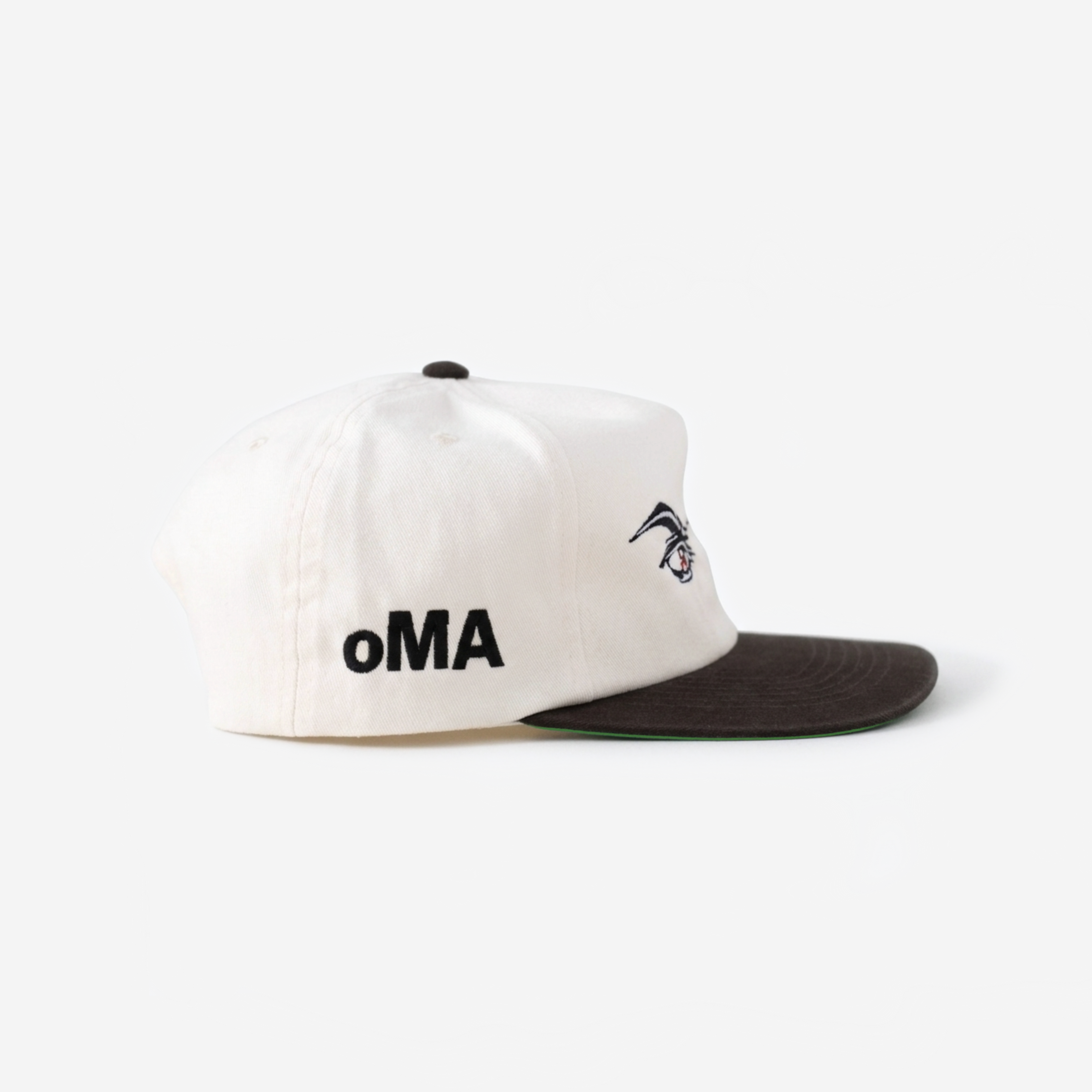 BAD ANIME EYES HAT (IVoRY)