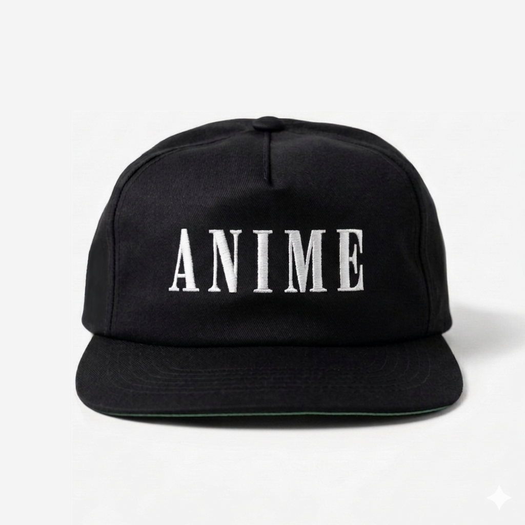 ANIME HAT (GREEN BRIM)