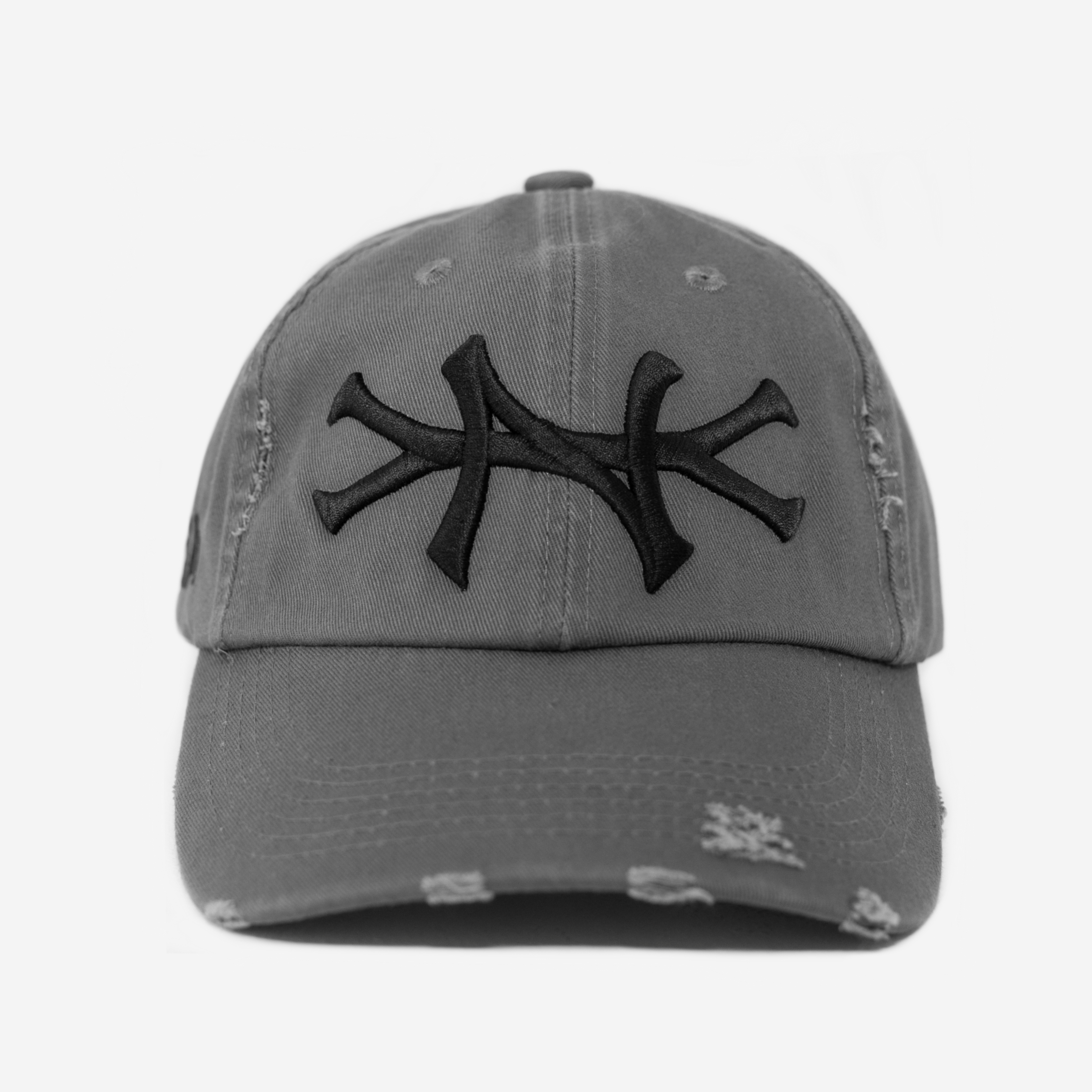 NEW YoRK DISTRESSED HAT (CoNCRETE)