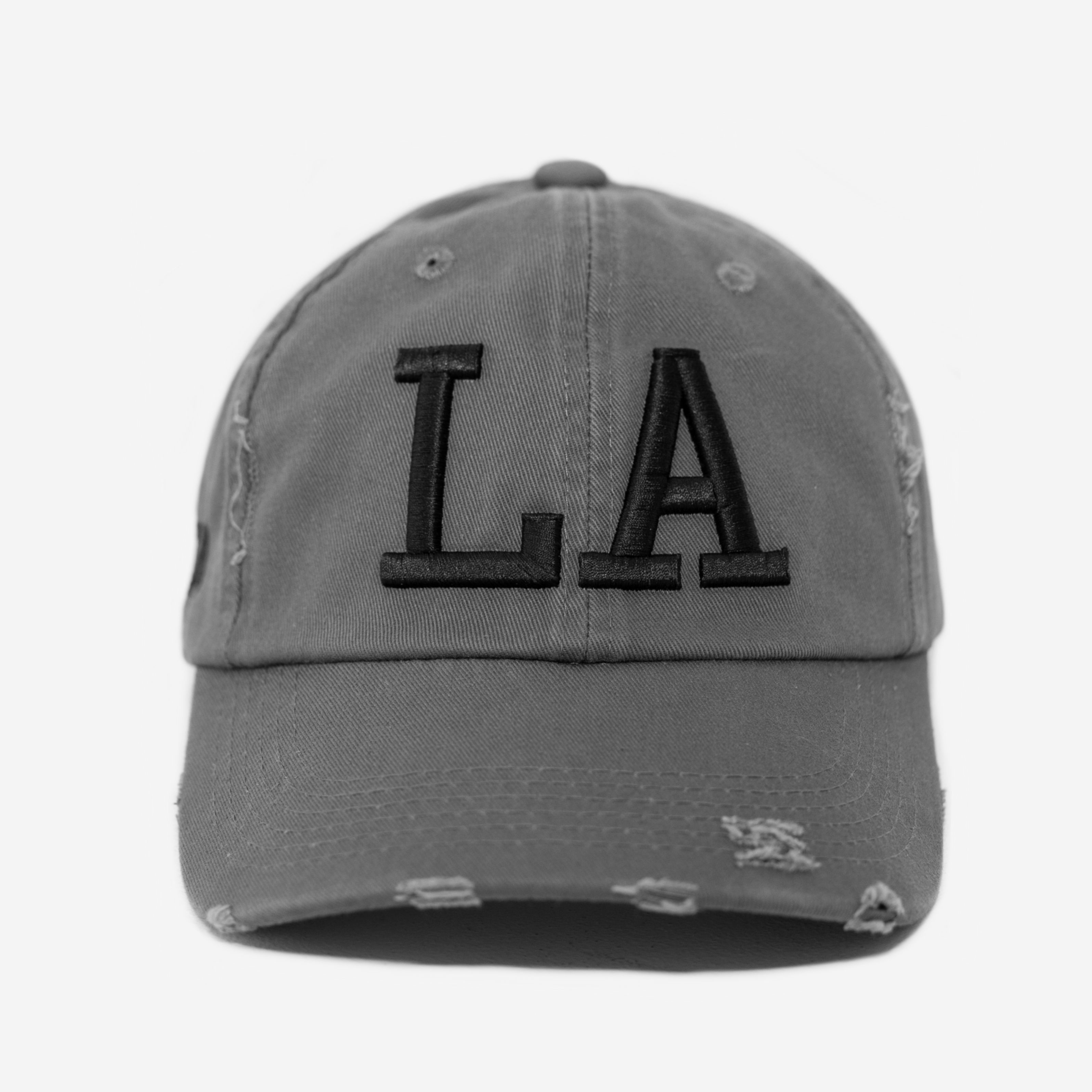 LoS ANGELES DISTRESSED HAT (CoNCRETE)