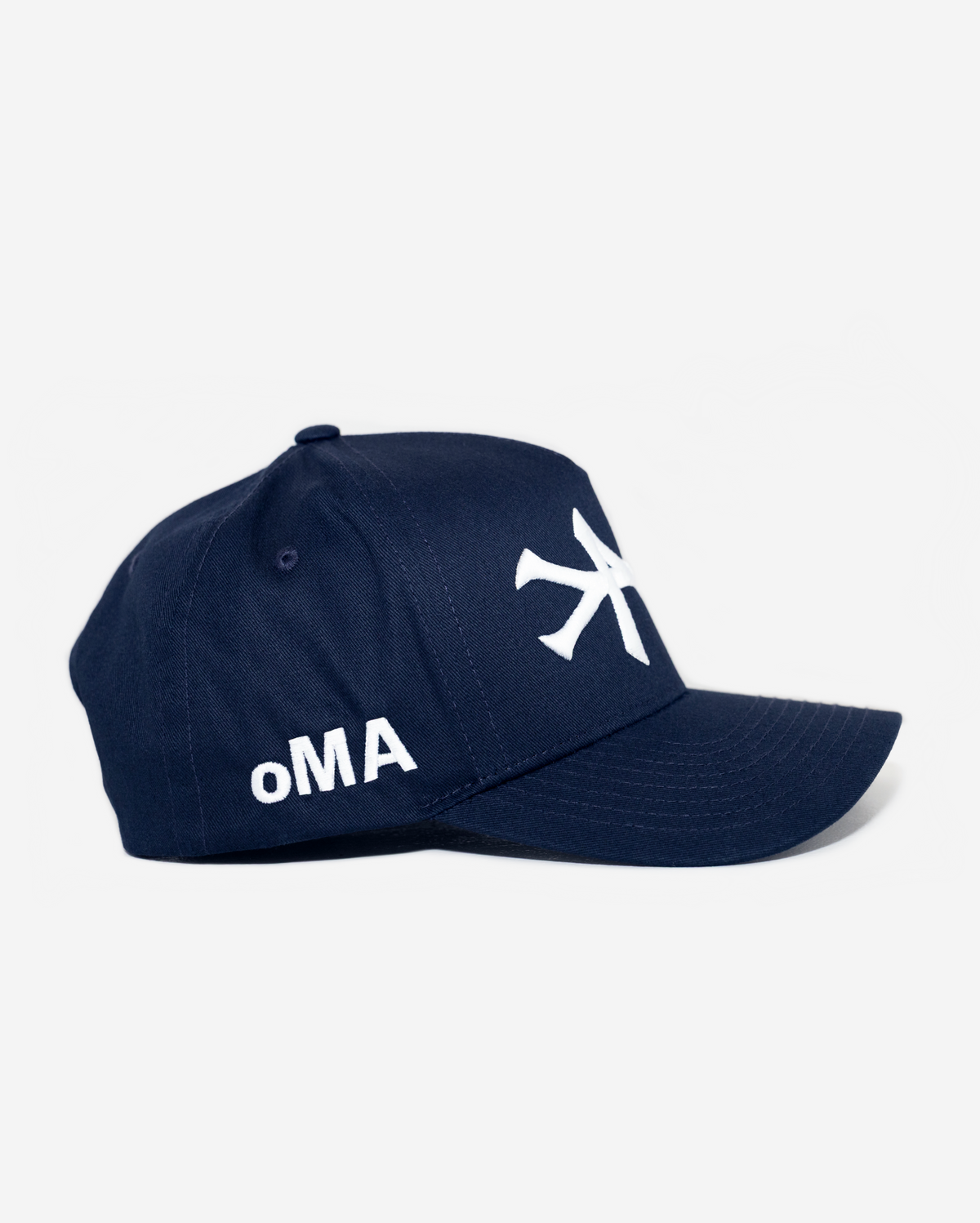 NEW YoRK HAT GREY BRIM (NAVY)