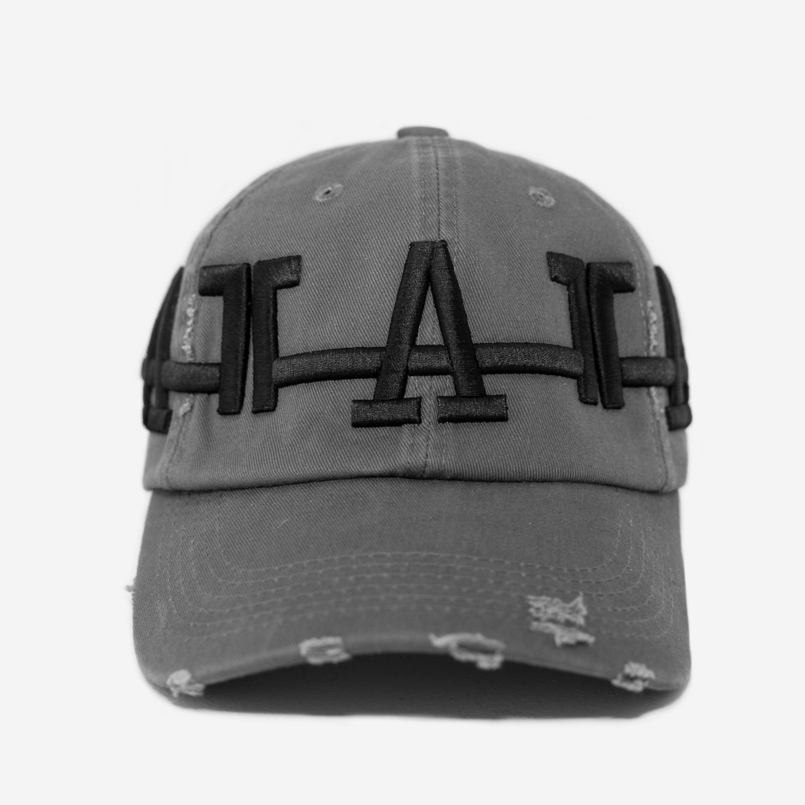 LoS ANGELES CROWN DISTRESSED HAT (CoNCRETE)