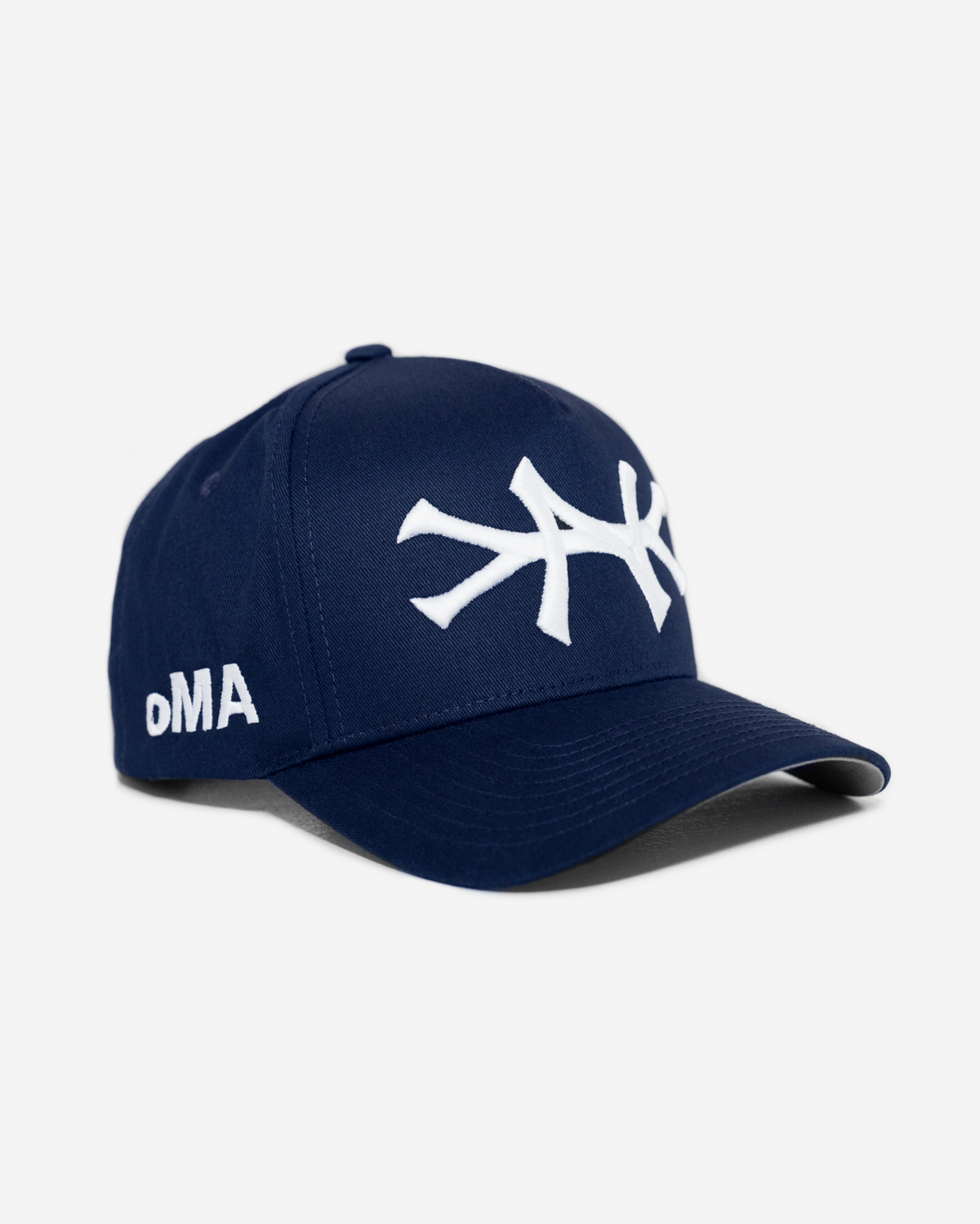 NEW YoRK HAT GREY BRIM (NAVY)